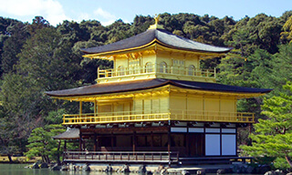 Kinkaku-ji, Kyoto, originally built in 1397