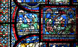 Canterbury cathedral-stained glass