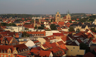 Erfurt from above