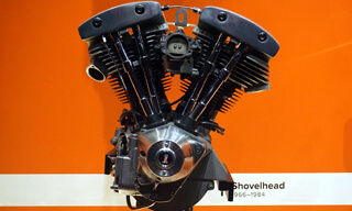 Harley-Davidson Shovelhead engine at the Harley-Davidson Museum