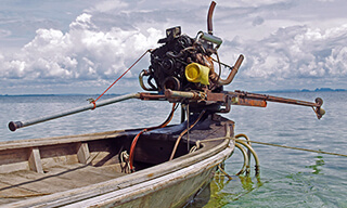 Thai long-tail boat