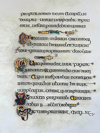 Book of Kells Folio 01