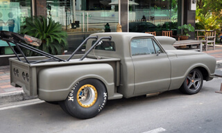 Custom truck designed by Mario Kleff