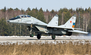 Parts of the MiG–29 are made from Al–Sc alloy