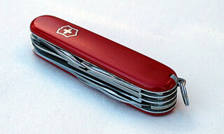 Swiss Army knife closed