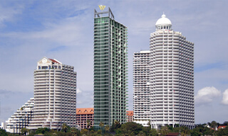 Wongamat Tower in Naklua Thailand designed by architect Mario Kleff