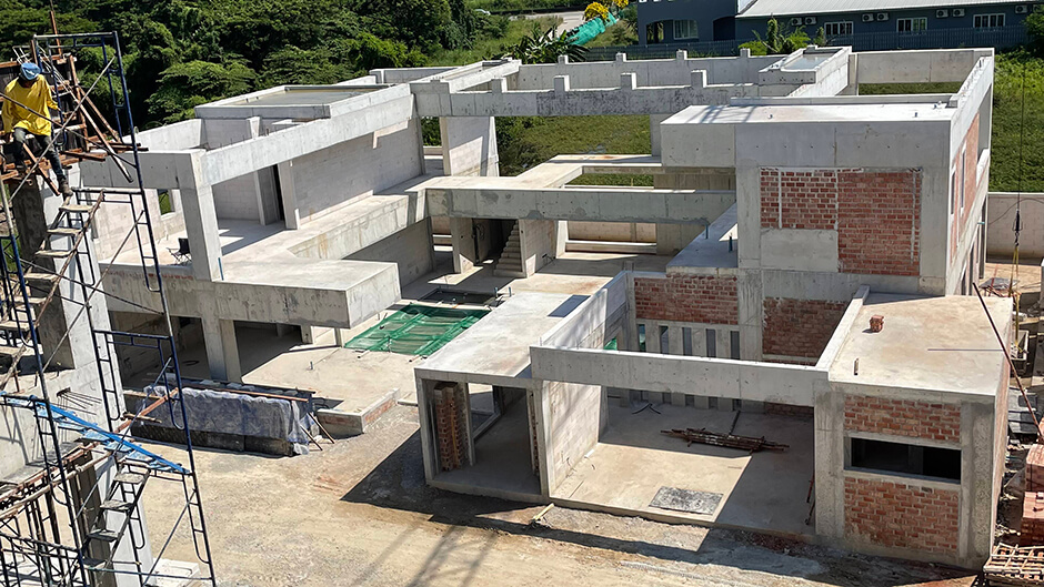 Construction Development Pattaya Villas