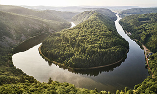 Saarschleife im Hunsruck