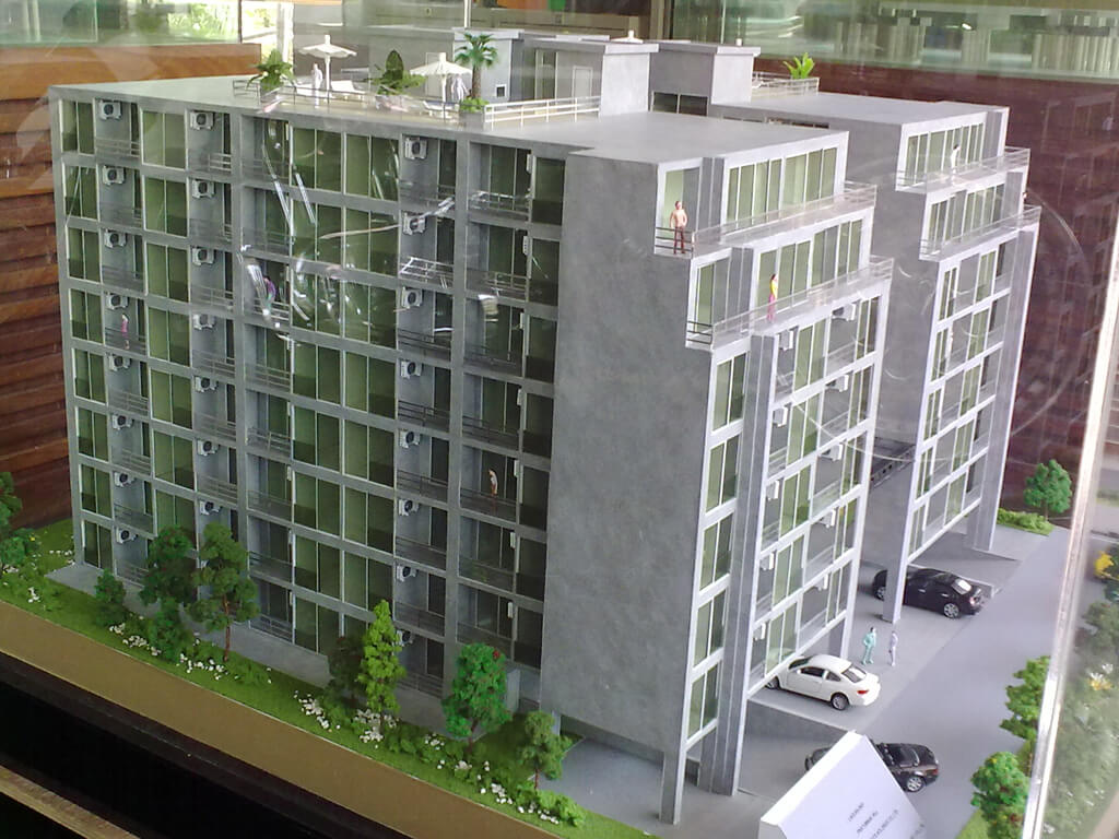 Scale Model Laguna Bay Condominium (Left Side) by Mario Kleff