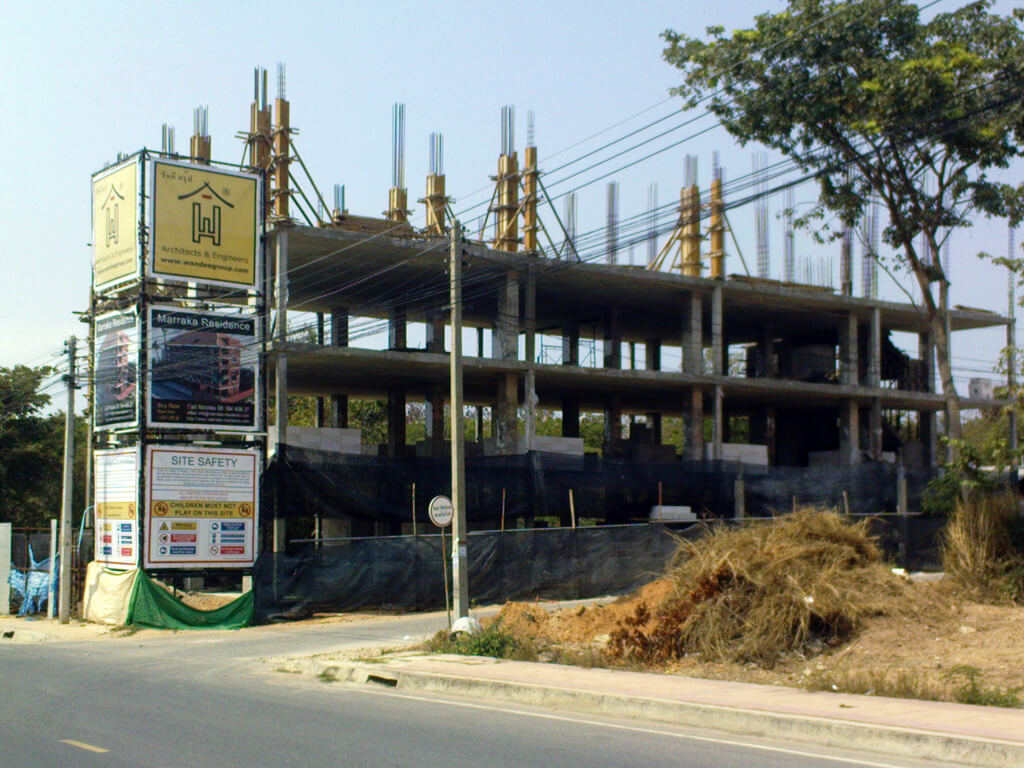 Construction Site Wandeegroup's Marraka Condominium