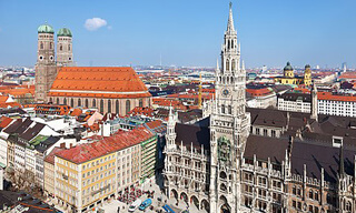 General view over Munich