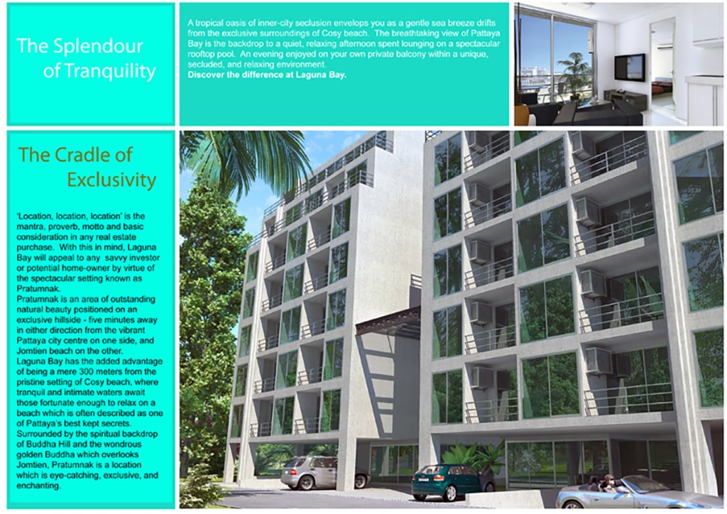 2nd page sales brochure Laguna Bay Condominium