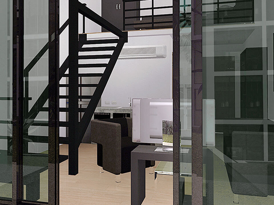 CGI of a single duplex unit Suan Sawarn by Mario Kleff