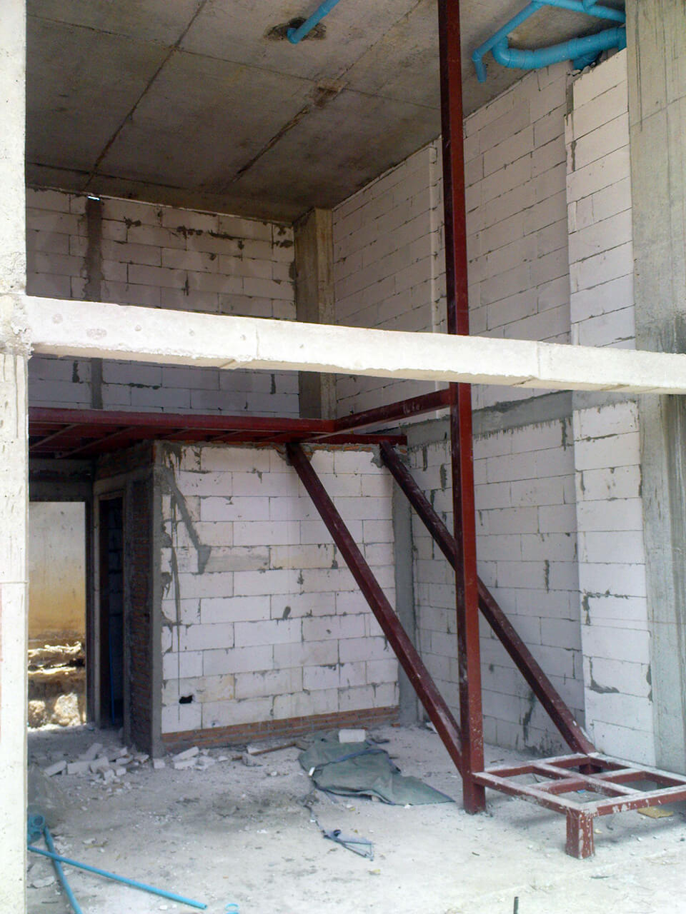 Construction Suan Sawarn Single Duplex Unit in 2008