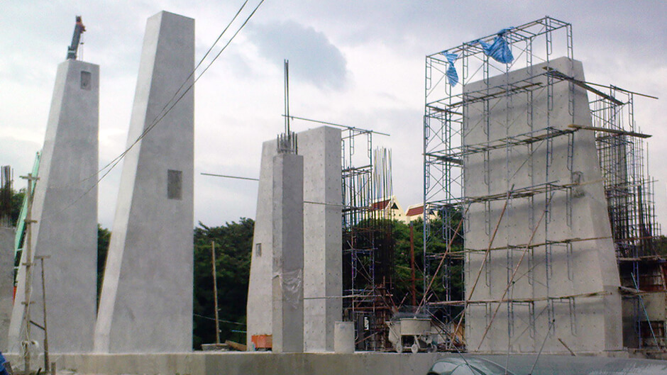 Construction of a Special Concrete Structure in Pattaya