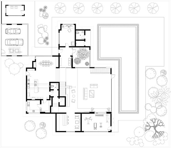 Residential Architecture Design Plan by Wandeegroup Asia