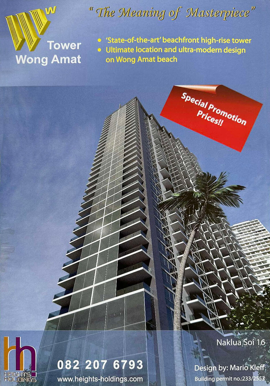 Heights Holdings Advertisement Wongamat Tower